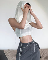 Deserted Wanderer Strickhoodie